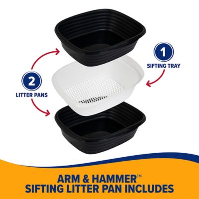 Image showing  Sifting Open Cat Litter Box