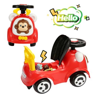 Image showing  Toddler Push and Ride on Car with Music, 1-3 Years Old