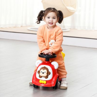 Image showing 7 th Trimate Toddler Push and Ride on Car with Music, 1-3 Years Old