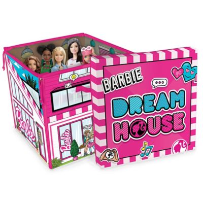 Image showing  ZipBin Barbie Dreamhouse Toy Box, Kids Age 3+