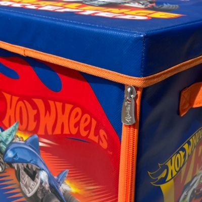Image showing 5 th Tara Toy ZipBin Hot Wheels - 300 Car Storage Cube, Kids Age 3+
