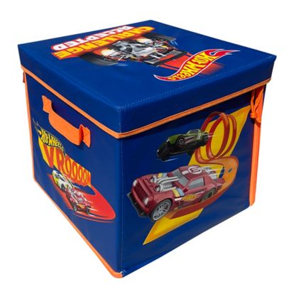 Image showing 7 th Tara Toy ZipBin Hot Wheels - 300 Car Storage Cube, Kids Age 3+