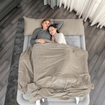 Image showing 7 th Sealy Tritech Airbed Queen Built-in AC Pump 80 in. x 60 in. x 22 in.