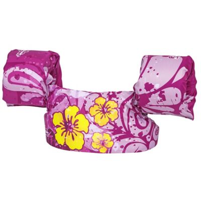 Puddle Jumper Child Deluxe Life Vest - Tropical Flowers (For Childred 33-55 lbs.)
