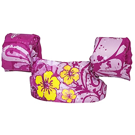 Puddle Jumper Child Deluxe Life Vest - Tropical Flowers (For Childred 33-55 lbs.)