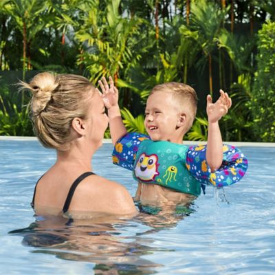 Image showing  Child Deluxe Life Vest - Blowfish (For Childred 33-55 lbs.)