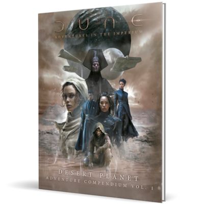 Modiphius Dune: Desert Planet - Adventure Compendium Vol 1 Hardcover RPG Book