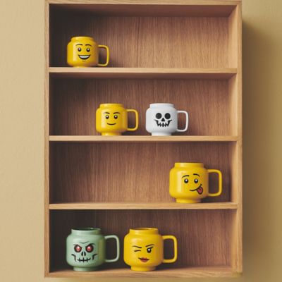 Image showing  Ceramic Mug Large - Happy Boy - 17.9 oz. (530 mL), Classic Yellow Minifigures Head