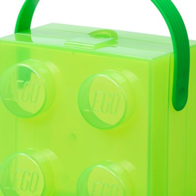 Image showing  Box with Handle - Classic Square Brick Design