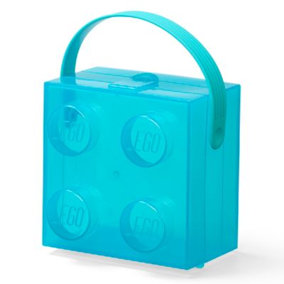 Image showing  Box with Handle - Classic Square Brick Design