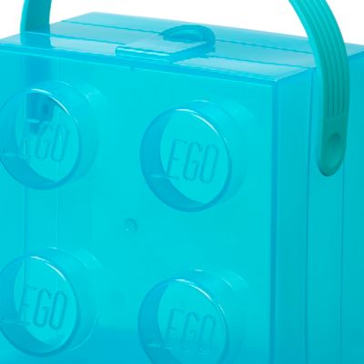 Image showing  Box with Handle - Classic Square Brick Design