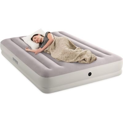 Image showing 1 th Intex: Dura-Beam Prestige Air Mattress - Queen - 12 in. Height, Fiber-Tech Technology
