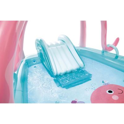 Image showing  Friendly Octopus Inflatable Play Center: Water Slide