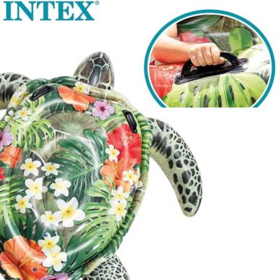 Image showing  Realistic Sea Turtle Water Ride-On - Inflatable Water & Pool Lounger