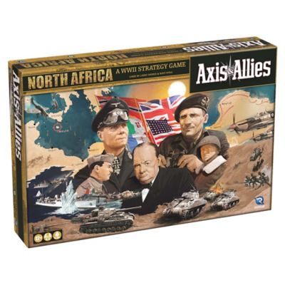 Hasbro Axis & Allies: North Africa - WWII Strategy Board Game, Ages 12+, 2-4 Players