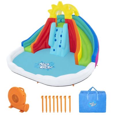 Image showing  H2OGO! Let It Rain Mega Water Park with Extra Large Splash Pool