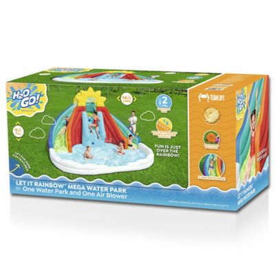 Image showing  H2OGO! Let It Rain Mega Water Park with Extra Large Splash Pool