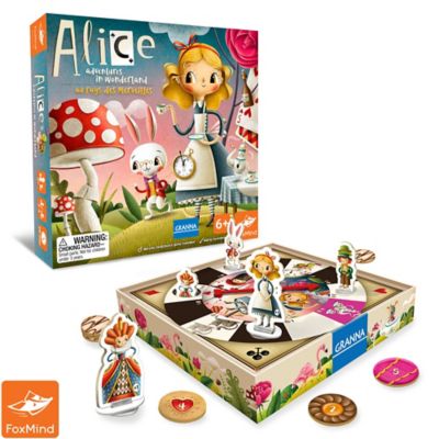 Image showing  Alice's Adventures in Wonderland Fairytale Board Game, Ages 6+, 2-4 Players