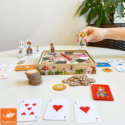 Image showing  Alice's Adventures in Wonderland Fairytale Board Game, Ages 6+, 2-4 Players