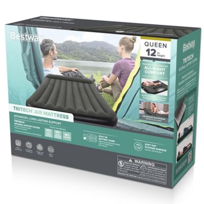 Image showing  Tritech Air Mattress Queen 12 in. with Built-in Battery Pump