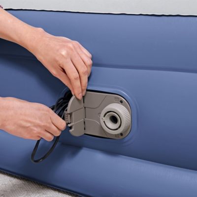 Image showing  Tritech Air Mattress Twin 18 in. with Built-in AC Pump and Antimicrobial Coating
