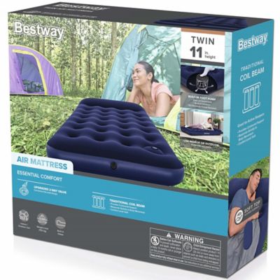 Image showing  Air Mattress Twin 11 in. with Built-in Foot Pump