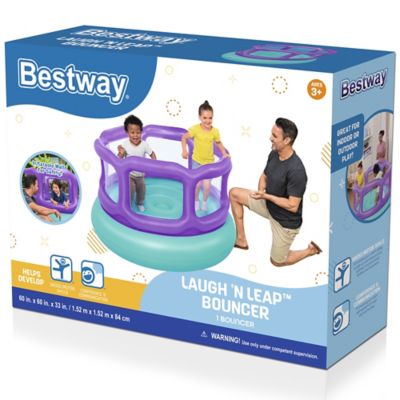 Image showing  Laugh 'n Leap Kids Inflatable Bouncer