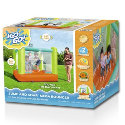 Image showing  Jump and Soar Kids Inflatable Mega Bouncer 5'7 in.