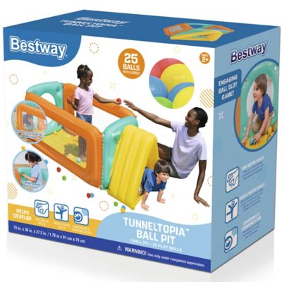 Image showing  Tunneltopia Ball Pit Set with 25 Play Balls