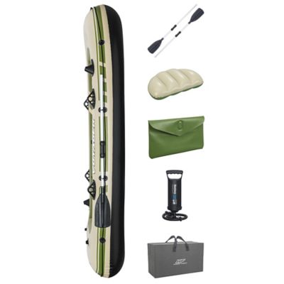 Image showing  Hydro-Force Voyager X3 Inflatable Raft Set 9'8 in.