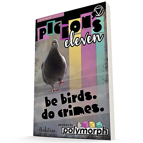 9th Level Games Pigeon's Eleven - RPG Book, Ages 13+, 2-6 Players