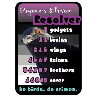 Image showing  Pigeon's Eleven - RPG Book, Ages 13+, 2-6 Players