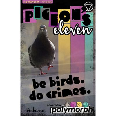 Image showing  Pigeon's Eleven - RPG Book, Ages 13+, 2-6 Players