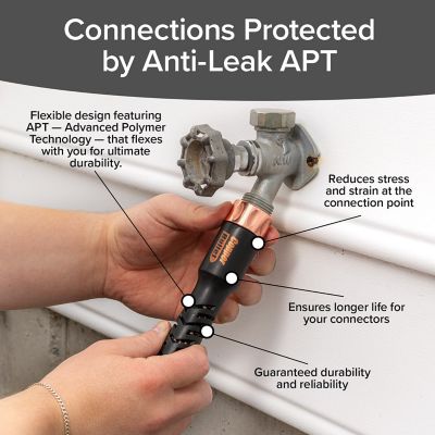 Image showing 6 th Pocket Hose Copper Bullet Expandable Hose Black, 75 ft.