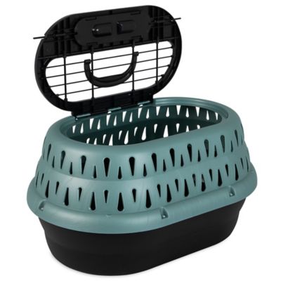 Image showing  Top Load Cat Kennel, 19 in., Green