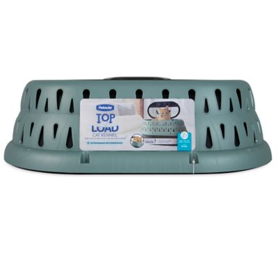 Image showing 5 th Petmate Top Load Cat Kennel, 19 in., Green