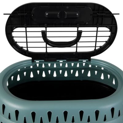 Image showing 8 th Petmate Top Load Cat Kennel, 19 in., Green