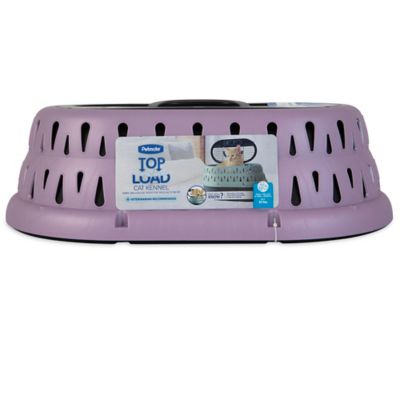 Image showing 5 th Petmate Top Load Cat Kennel, 19 in., Purple