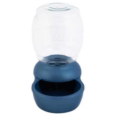 Petmate Replendish Pet Waterer with Microban, 1 gal., Blue