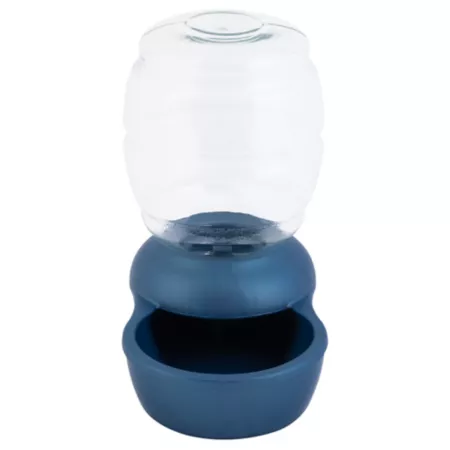 Petmate Replendish Pet Waterer with Microban 1 gal Blue Pet Waterers & Fountains