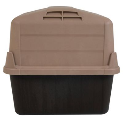 Image showing  Petbarn 3 Outdoor Polypropylene Dog House, 25 lb. to 50 lb.