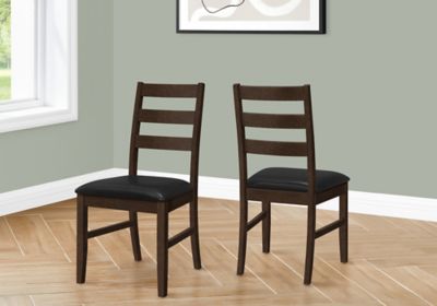 Monarch Specialties Transitional Dining Chair, Set of 2