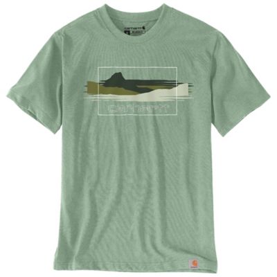 Carhartt Men's Relaxed Short-Sleeve Heavyweight Mountain Graphic T-Shirt