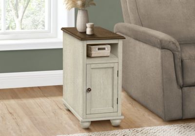Monarch Specialties Accent Table With Cubby And Cabinet