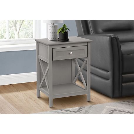 Monarch Specialties Accent Table With X On Sides