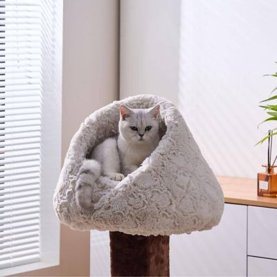 Image showing  Anxiety Calming Cat Bed - 12 in. H, Attachable, Medium, Rose Cradle