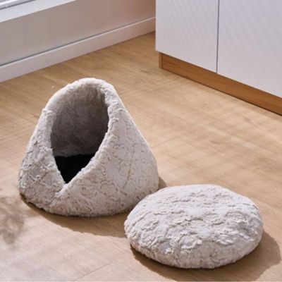 Image showing  Anxiety Calming Cat Bed - 12 in. H, Attachable, Medium, Rose Cradle