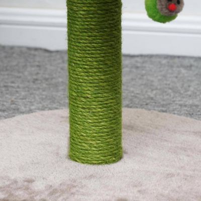 Image showing  Unique Cat Scratching Post - 26 in. H, Dual, Medium, Double Sunflower