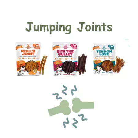 Chewer's Joy Jumping Joints Bundle Dog Treats Dog Soft & Chewy Treats