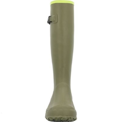 Image showing 3 th Muck Boot Company Men's Harvester Knee-High Waterproof Rubber Boots
